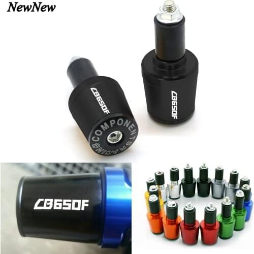 For Honda CB650F CB 650 F CB650 F Motorcycle Accessories 7/8"22MM CNC Handlebar Grips Handle Bar Grip End Cap Plugs Slider