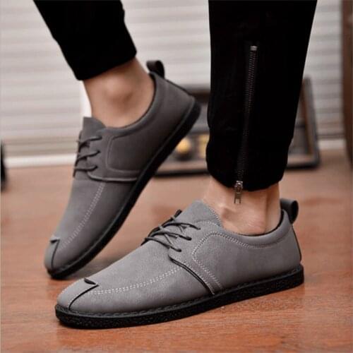 Men Casual Fashion Men Casual Shoes Leather Handmade Breathable Man Shoes Luxury Brand Mens Loafers Moccasins Adult Footwear A45