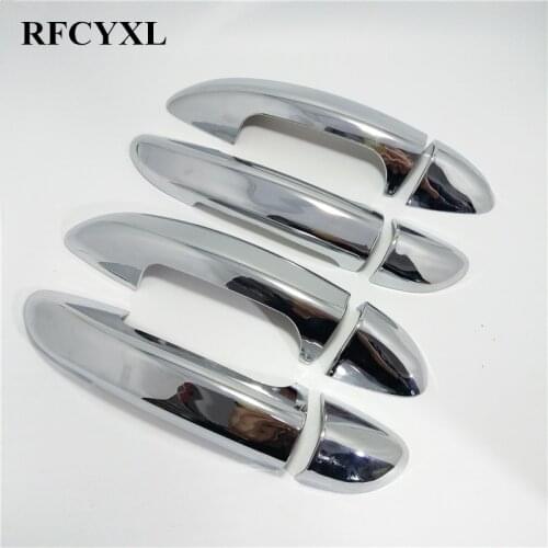 Car Door Handle Cover Trim For Volkswagen V W PASSAT B6 B7 2006 2017 Passat CC Abs Chrome Car Styling Stickers Auto Accessories