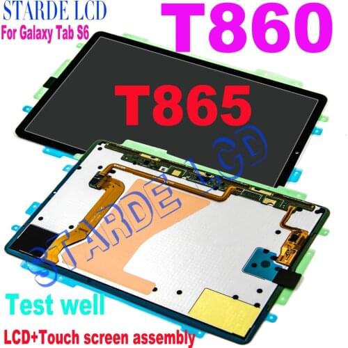 New For Samsung Galaxy Tab S6 SM-T860/T865 LCD Display Touch Screen Digitizer Full Assembly for Galaxy Tab S6 SM-T860/T865 LCD