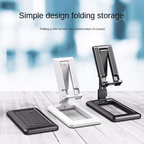 New Desktop Foldable Mobile Phone Holder Stand Adjustable Telescopic Tablet Phone Support Bracket For iPhone iPad Samsung Xiaomi