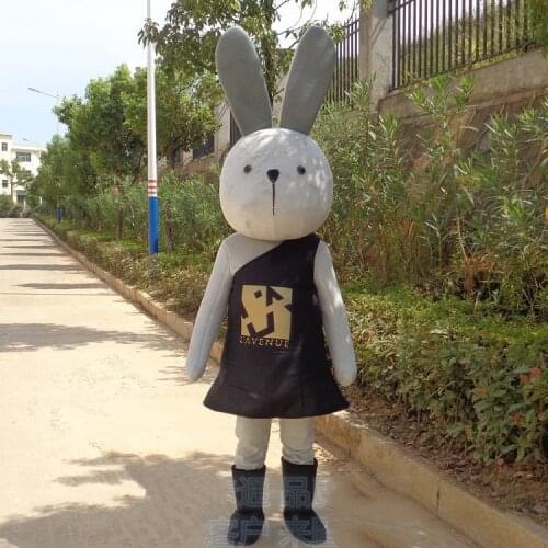Easter Bunny Rabbit Mascot Costume Suit Cosplay Party Game Dress Adult Mascot