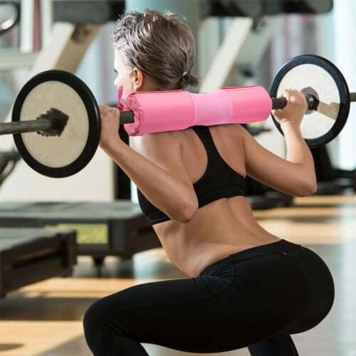 Barbell Pad Squat Pad Protector for Neck & Shoulders Fitness Bodybuilding Gym Equipment Weight Lifting Squats Hip Glute Training