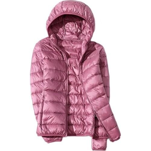 Lightweight Womens Duck Down Jacket Warm Winter Autumn Feathers Coat Female Puffer Quilted Clothes for Girls Plus Size 2020