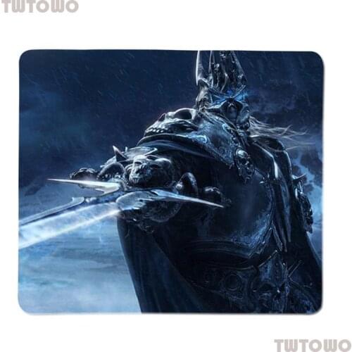 World Of Warcraft Lich King Rubber Mouse Durable Desktop Mousepad Smooth Writing Pad Desktops Mate Gaming Mouse Pad