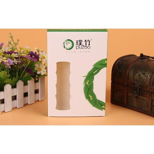 UV Resistant Clock packaging boxes open face box Custom brown kraft paper packaging box with clear window ---DH10022