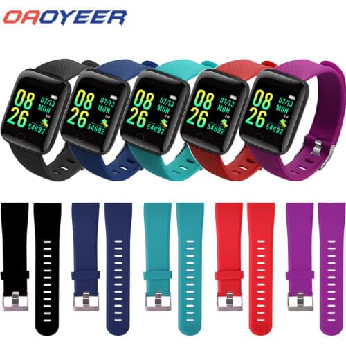 Universal D13 D18 Smart Watch Strap 116 Plus SmartWatch Band Smart Wristband For Watch Band Watchband Wriststrap Bracelet