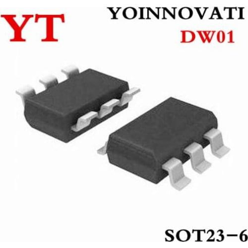 100pcs/lot DW01 DW01+G SOT23 Best quality