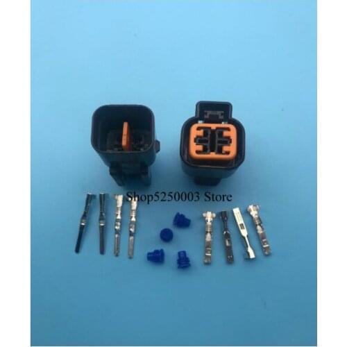 5 Set 4 Pin connector PB621-04020 PB625-04027 Kum Female And Male ABS Sensor Fog Lamp Automotive Wiring Harness Connector
