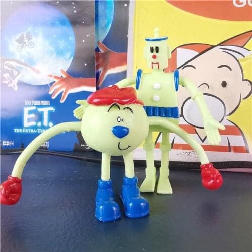 Bandai Anime Vintage Wire Robot Doll Model Action Figure Ornaments Collection Kids Toys Boy Girl Gift