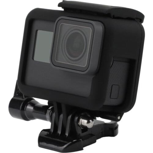 Side Open Protective Border Plastic Housing Frame Case for GoPro Hero 7 6 5 Black Sports Cam Go Pro Action Camera Accessories