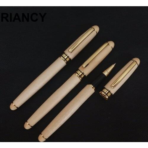 Wooden Banboo Ballpoint pen stylo pennen boligrafos kugelschreiber canetas penna kalem pens for writing caneta lapiceras 03709