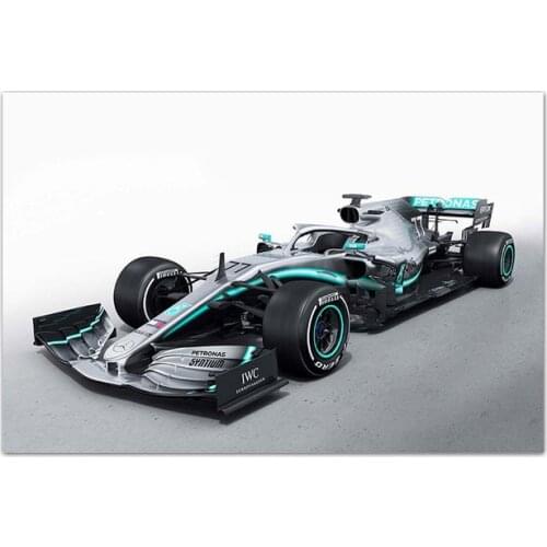 Formula1 AMG F1 W10 Racing Car Home Decor Modular Poster Pictures Wall Art Canvas Printed Painting Living Room Modern Artwork