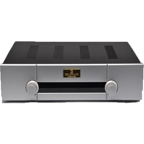 Imitation Gawain preamp chassis / Aluminum panels iron chassis / amplifie case/AMP case Enclosure box DIY size: 430*95*340 MM