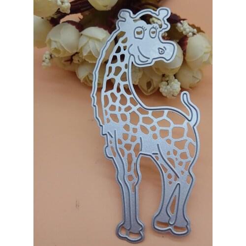 Cute big Animal giraffe shape 2020 New Cutting Dies Scrapbooking Dies Metal Embossing Stamps and die for Card Making DIY