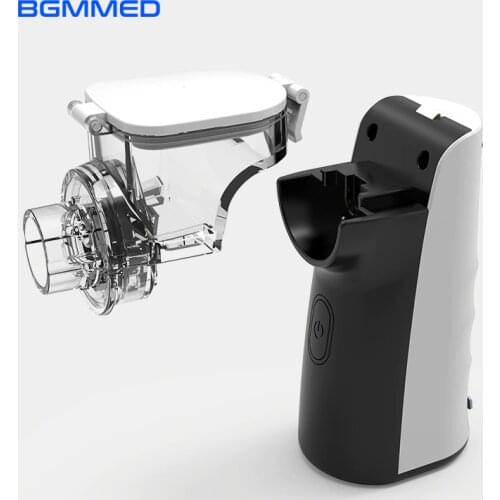 BGMMED Mini Nebulizer Cup Inhale Nebulizador Mesh Atomizer Cup Health Care for Adult Kids Portable nebulizer equipment Asthma