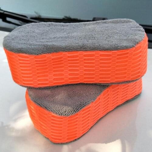 New Car Vehicle Care Wash Sponge Plush Brush Pad Multipurpose Auto Cleaning Tool
