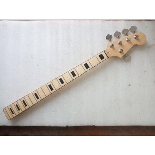 New 5 String Maple fingerboard Maple P bass neck 20 frets With Tuning Keys