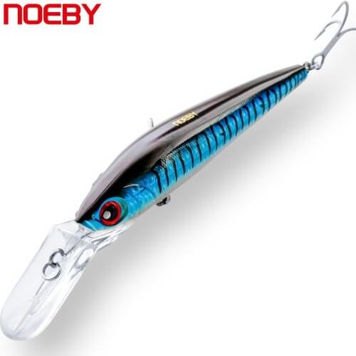 NOEBY Trolling Minnow Fishing Lure 140 180mm 50 98g Big Sinking Long Casting Jerkbait Artificial Hard Bait for Pike Fishing Lure