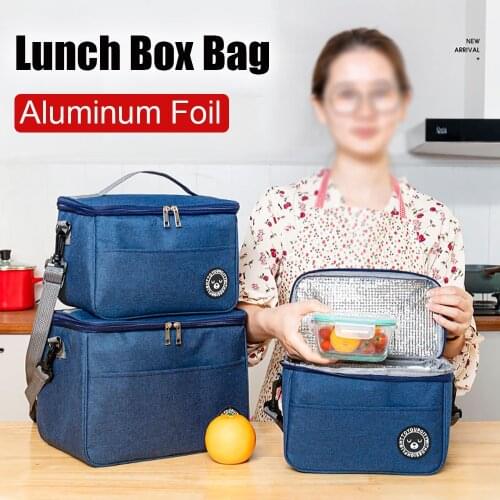 Portable Cooler Bags Folding Insulation Picnic Ice Pack For Food Thermal Drink Carrier Insulated Lunch Box Delivery S/M/L 3 Size