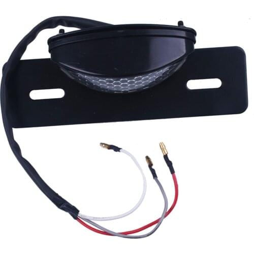 Motorcycle Lens LED Integrated Tail Stop Running License Lamp Bulb Motorcycle Tail Turn Signal light For Quad ATV