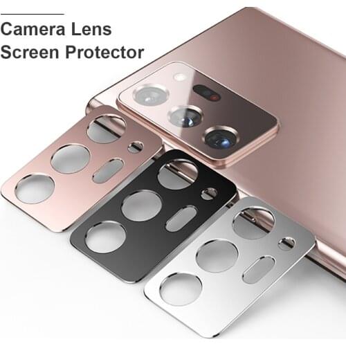 Ultra-thin Metal Camera Cover Lens Screen Protector for Samsung Galaxy Note 20 Ultra S20 Plus Lens Case Anti Scratch S 20 Note20