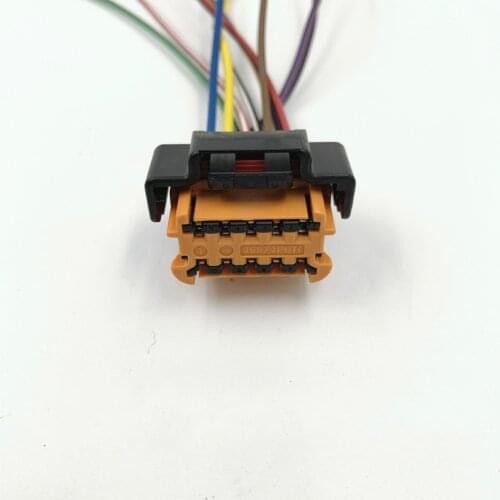 10P automobile headlight assembly wiring harness plug connector with wire for Peugeot 308 408 508 3008 Citroen C4L