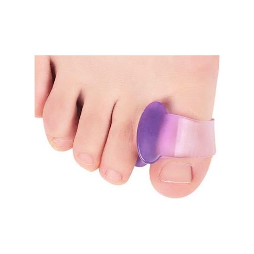 20pcs 10pairs Blue Soft Bunion Spacers Silicone Gel Toe Separator Hallux Valgus Thumb Corrector Foot Care Tool D