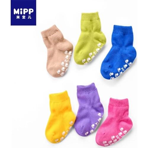 3 pairs children new soft cotton boy girl socks cute kids socks for baby boy girl style suitable for 0-5Y parent-child socks