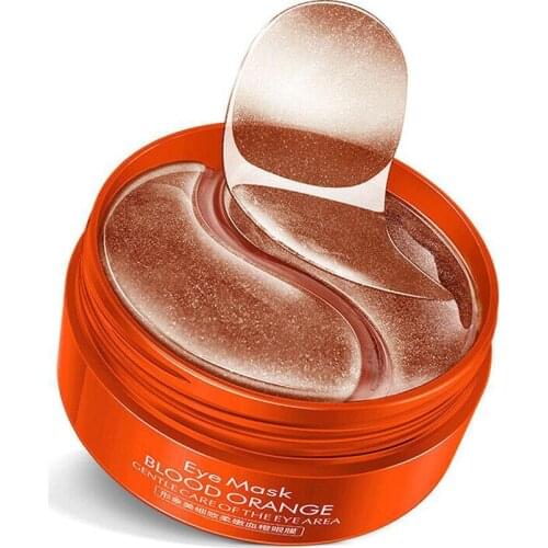 60pcs Vitamin C Orange Firming Eye Mask Cosmetics Nourishing Moisturizing Whiten Remove Dark Circle Beauty Patches Eye Skin Care