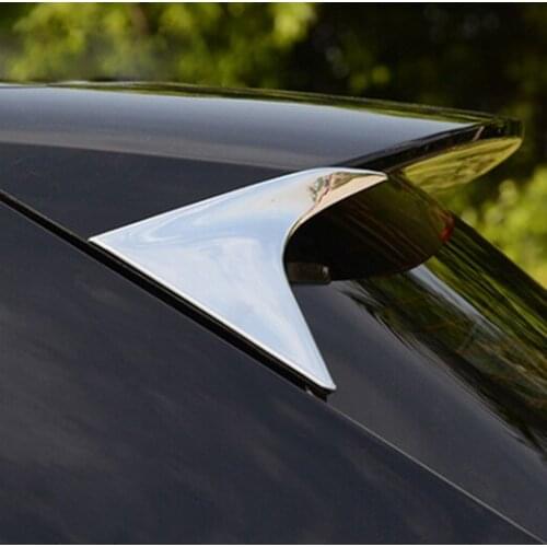 ACCESSORIES FIT FOR HONDA VEZEL HR-V 2014 2015 2016 SIDE REAR WINDOW SPOILER COVER TRIM MOLDING GARNISH SURROUND HRV