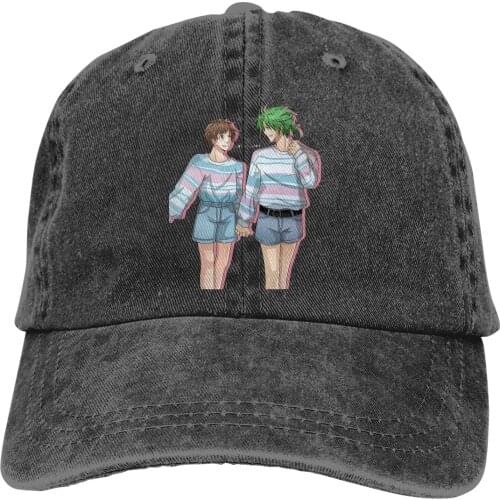 SakuMahi Sweaters Less Baseball Cap Men SERVAMP Sleepy Ash Anime Shirota Mahiru Caps colors Women Summer Snapback Caps