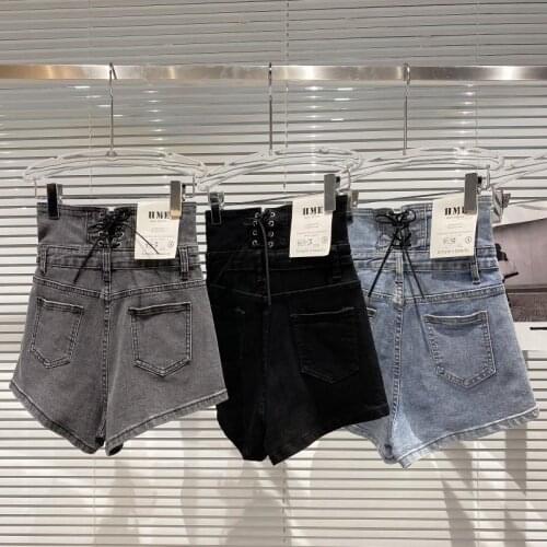 Женские завышенные шорты Bonnielottie China At AliExpress