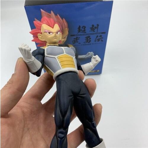 Super Warrior Japanese Anime Figure Red Hair Ver. Battle Action Figure PVC 24cm VIP Link68