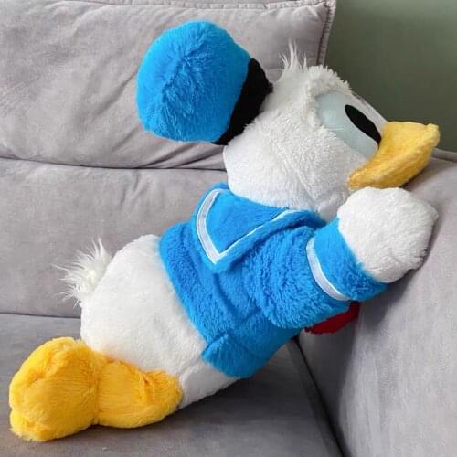 60cm Donald Duck Disney Store Big Stuffed Animals Toys For Sleep Pillow With Anime Mickey Mouse Doll Girl Children Birthday Gift