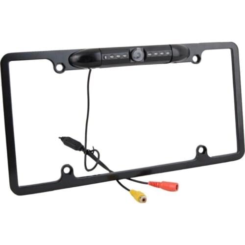 US Canada License Plate IR Night Vision Rear View Backup Camera For Toyota Honda Chrysler Chevrolet Ford Lexus Scion Mazda etc