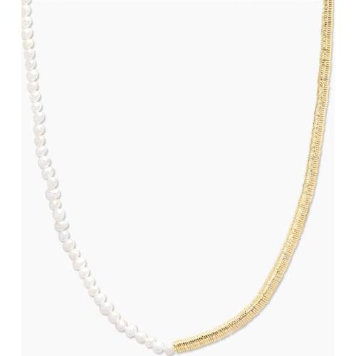 New Bracelets Fashion Asymmetric Fresh Water Pearl Strings Pallet Stacking Personality Round Clasp Party Bracelets Wholesale