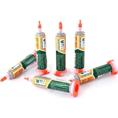 1pcs 10cc Solder PCB SMD Soldering Paste Flux Grease RMA223 RMA-223 For Chips Computer Phone LED BGA SMD PGA PCB DIY Repair Tool