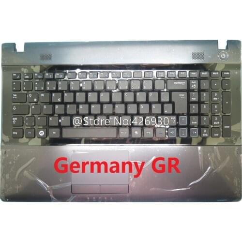 Laptop PalmRest&keyboard For Samsung RV511 RV515 RV520 Germany GR Brazil BR Latin LA UK Arabia AR Turkey TR