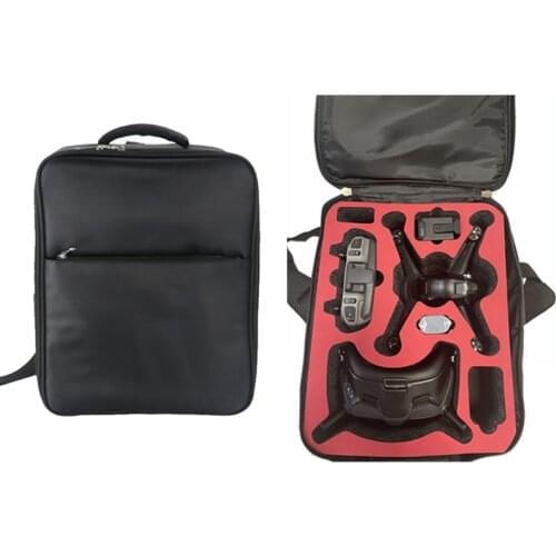 Portable Shoulder Bag Storage Handbag Backpack Shockproof Carry Case for D-JI FPV Goggles V2/FPV Combo Drone 96BA