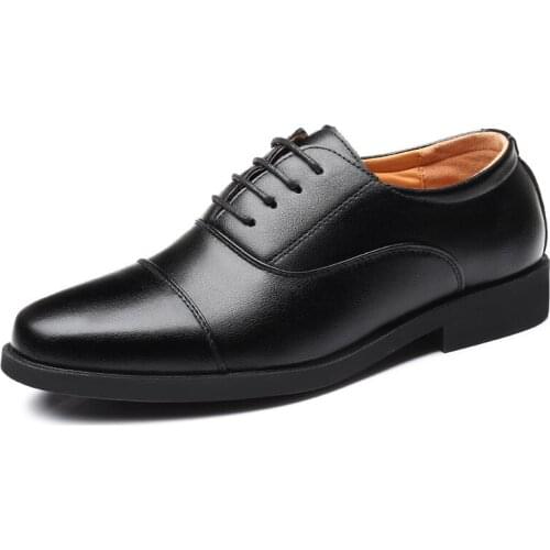 Luxury Oxford Mens Dress Shoes Black Brown Alligator Prints Leather Lace Up Pointed Toe Office Wedding Business Men Formal Shoe