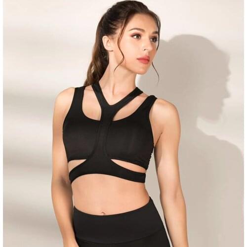 Sports Top Women Yoga Bra Push Up BrassiereFitness Shockproof Sportswear Sports Bra