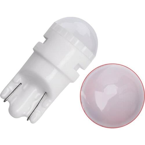 2PCS W5W T10 LED Bulb 2835 Car Interior Lights LED Fog Lens Round Car Clearance Light License Plate Trunk Lights Car Styling 12V