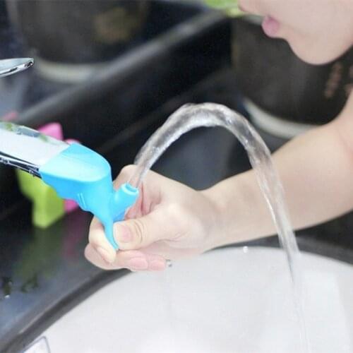 Faucet Extender Washing Extender Silicone Sink Deflector Travel Portable Mouthwash Spout