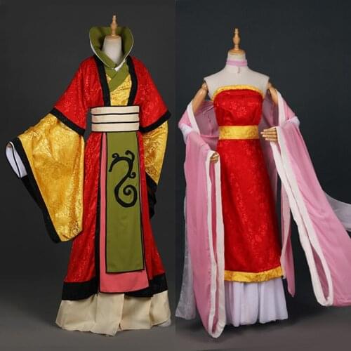 2020 Hanfu Dress Chinese Folk Dance Clothes Classical Costumes Traditional Fairy Cosplay Daji Costumes Festival Outfit DQS4844