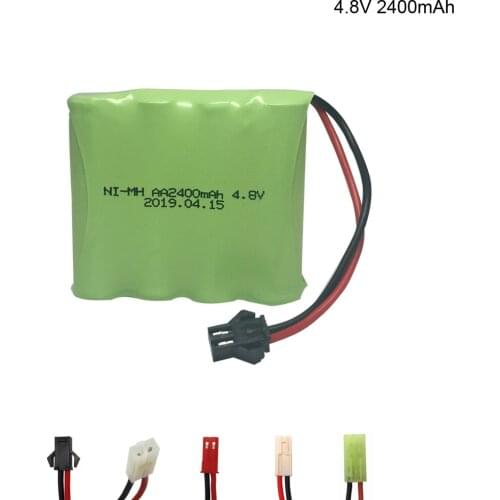 4.8V 2400mAh NIMH Battery for Remote Control toy electric lighting lighting security facilities NI-MH battery RC TOYS battery