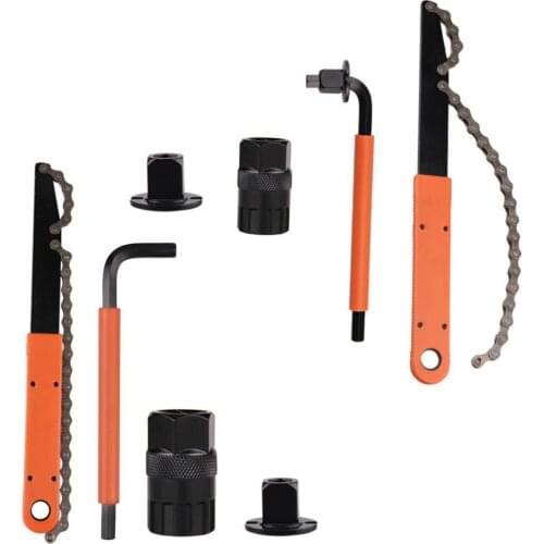 4 pcs/set of box-type disassembly tool high hardness anti-deformation stainless steel bicycle flywheel lock ring bicycle repair