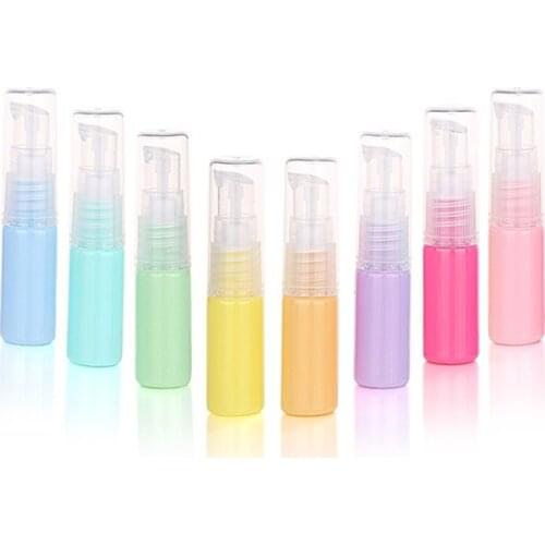 500pcs/lot 10ml 30ml Colorful hand bottle empty plastic Lotion bottle Cosmetics packaging tube