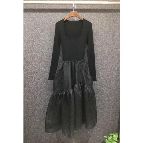 Aswomoye Fashionable Knitted Dresses