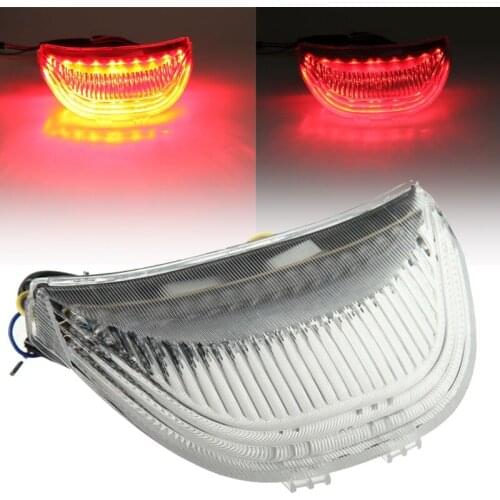 Free shipping Clear Motorcycle LED Brake Tail light +Turn Signal light For Honda CBR600RR 2003-2006 CBR 600 RR 2004 2005